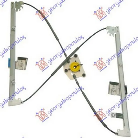 Macara Usa VW TOURAN 2010->2016 Macara usa fata reglaj electric fara motor stanga, Perioada 2010 2011 2012 2013 2014 2015
