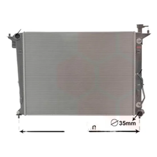 Radiator apa KIA CARENS 4 2013-> 2.0 MPI 110KW 150CP , pentru motor perioada 2013 2014,2015,2016,2017 2018