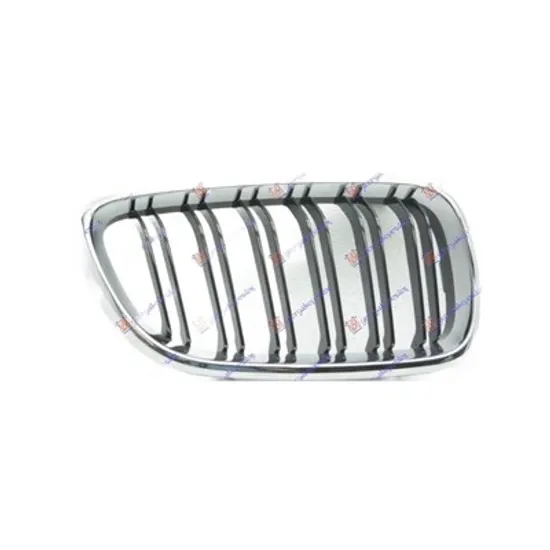 Grila radiator BMW 2 Coupe F22, F87 2012-> Grila fata laterala cromat/negru M2 F87 dreapta Perioada 2012 2013 2014 2015 2016 2017 2018 2019 2020