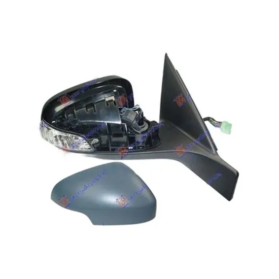 Oglinda VOLVO V70 3 2007->2016 Oglinda exterioara electrica cu incalzire cu rabatare electrica (cu semnal si cu lampa podea) dreapta Perioada 2007 2008 2009 2010 2011 2012 2013
