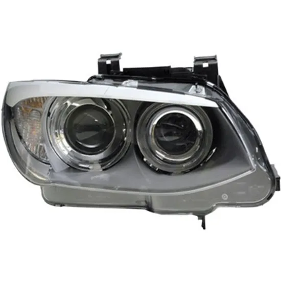 Far dreapta BMW 3 Cabriolet E93 2006->2013 perioada 2010 2011 2012 2013 , fara motor reglaj, fara unitate de control Xenon, cu xenon, semnal alb, cu reglaj distanta iluminare automat, adaptiv, cu bec D1S/H3, cu bec H8