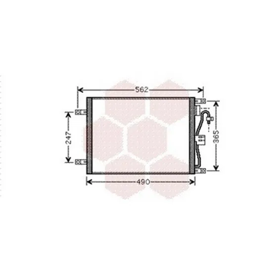 Radiator Aer Conditionat NISSAN NOTE 2006->2012 Radiator aer conditionat 1.5 DCI 49x37.6x1.6 Perioada 2006 2007 2008 2009 2010 2011 2012