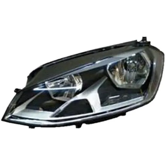 Far stanga VW GOLF 7 Variant 2013->2019 perioada 2013 2014 2015 2016 2017 2018 2019 2020 pana la an de fabricatie 2017, cu motor reglaj, semnal transparent, cu reglaj electric, cu lumina de zi, cu bec H15, cu bec H7,