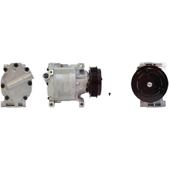 Compresor aer conditionat FIAT 500 C 2009-> 0.9 77KW 105CP , pentru motor 199 B6.000 perioada 2013 2014 2015 2016 2017 2018