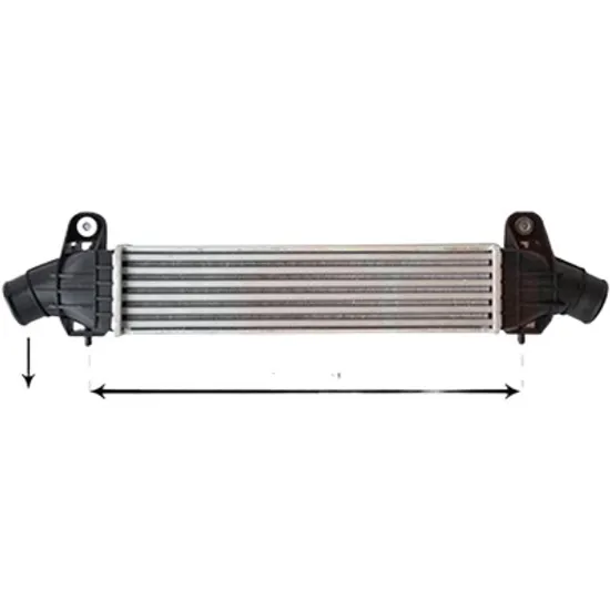 Intercooler FORD MONDEO 3 2000->2007 2.2 TDCi 110KW 150CP , pentru motor QJBC, QJBD perioada 2004 2005,2006 2007