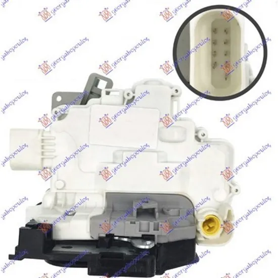 Broasca Usa AUDI Q3 8UB, 8UG 2011->2018 Mecanism inchizator usa fata inchidere centralizata stanga Perioada 2011 2012 2013 2014