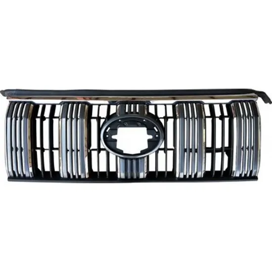 Grila Radiator TOYOTA LAND CRUISER PRADO J15 2009-> Grila radiator cromat/argintiu Perioada 2017 2018 2019 2020 2021 2022 2023 2024