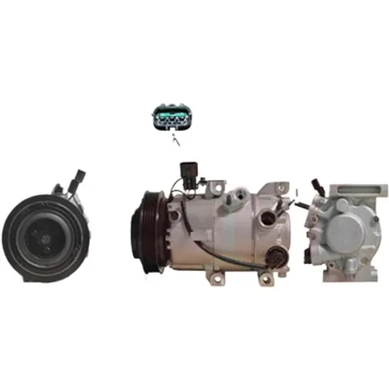 Compresor aer conditionat HYUNDAI ix35 / TUCSON 2009-> pentru 1.7 CRDi, perioada 2010 2011 2012 2013 2014 2015