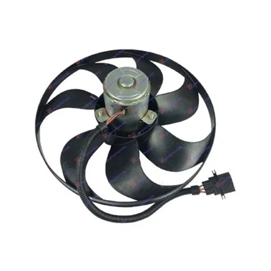 Ventilator Motor AUDI A3 8L1 1996->2004 Electroventilator radiator (MOTOR+elice) (35cm) benzina/diesel, Perioada 1996 1997 1998 1999 2000 2001 2002 2003