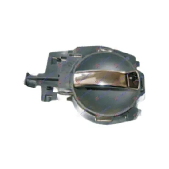 Maner Usa CITROEN C3 1 2002->2012 Maner usa fata/spate interior cromat/negru dreapta Perioada 2002 2003 2004 2005 2006 2007 2008 2009 2010 2011 2012