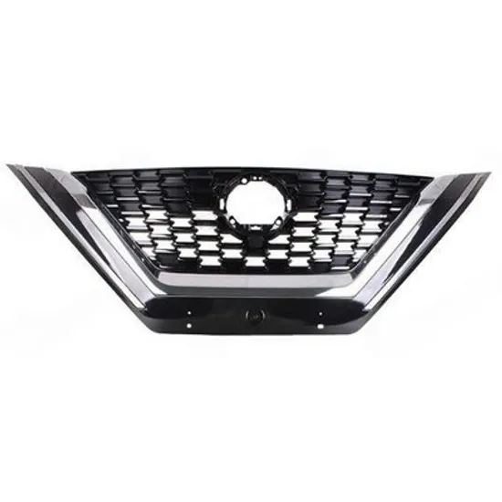 Grila Radiator NISSAN QASHQAI 3 2021-> Grila radiator neagra bandou cromat (fara camera) Perioada 2021 2022 2023 2024 2025