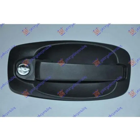 Maner Usa PEUGEOT BIPPER 2008-> Maner usa fata exterior culisanta completa cu chei dreapta Perioada 2008 2009 2010 2011 2012 2013 2014