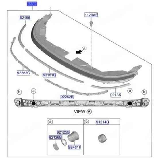 Lampa Fata HYUNDAI KONA 2023-> Lampa Daylight (O) Perioada 2023 2024 2025