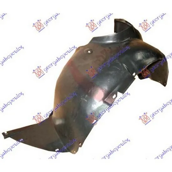 Carenaj fata VW POLO 9N 2001->2012 Carenaj aripa stanga fata Perioada 2001 2002 2003 2004 2005 2006 2007 2008