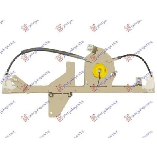 Macara Usa PEUGEOT 508 1 2010->2018 Macara geam usa spate electrica fara motor dreapta Perioada 2010 2011 2012 2013 2014 2015 2016 2017