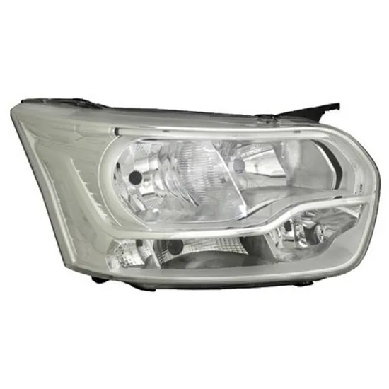 Faruri FORD TRANSIT 2013-> Far reglaj electric cu daylight LED E cu motor dreapta Perioada 2013 2014 2015 2016 2017 2018