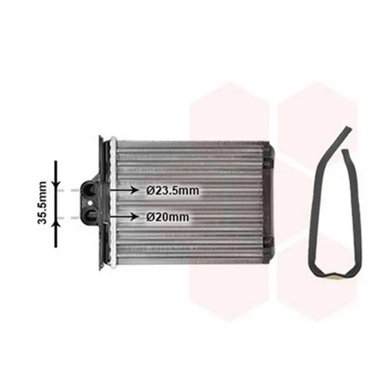 Radiator Incalzire OPEL VECTRA B 1995->2003 Calorifer M +AC 205x176 1996->1998 Perioada 1995 1996 1997 1998 1999 2000 2001 2002 2003
