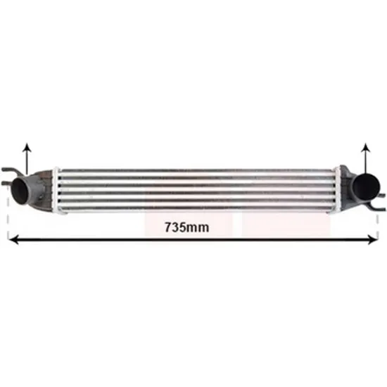 Intercooler MINI COUNTRYMAN R60 2010->2016 pentru John Cooper Works ALL4, perioada 2012 2013 2014 2015 2016