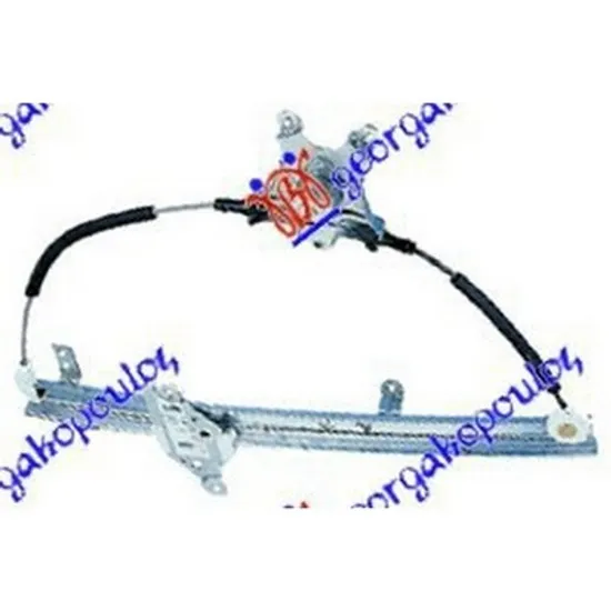 Macara Usa NISSAN NAVARA D22 1997->2008 Macara usa fata stanga electrica Perioada 1997 1998 1999 2000 2001 2002 2003