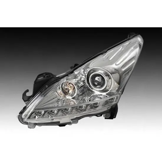 Faruri PEUGEOT 3008 2009->2016 Far reglaj electric (H9) cu Daylight 2011-2013 (2.0L HDi HYBRID) (VALEO) STANGA Perioada 2009 2010 2011 2012 2013