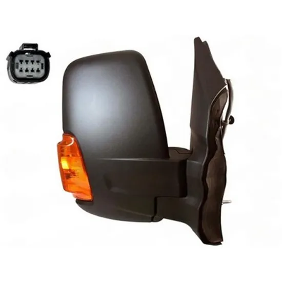 Oglinda FORD TRANSIT 2013-> Oglinda exterioara electrica cu incalzire (brat scurt) (cu semnal galben) DREAPTA Perioada 2013 2014 2015 2016 2017 2018