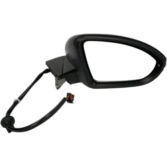 Oglinda exterioara dreapta VW GOLF 7 2012->2020 perioada 2013 2014 2015 2016 2017 2018 , cu semnal, inaltime cm 24, latime cm 15, reglaj electric, numar pini 10, cu memorie, cu incalzire,