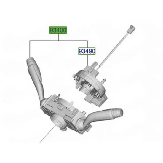 Comutator Bloc Lumini HYUNDAI TUCSON 2020-> Bloc lumini/stergator (O) Perioada 2020 2021 2022 2023 2024