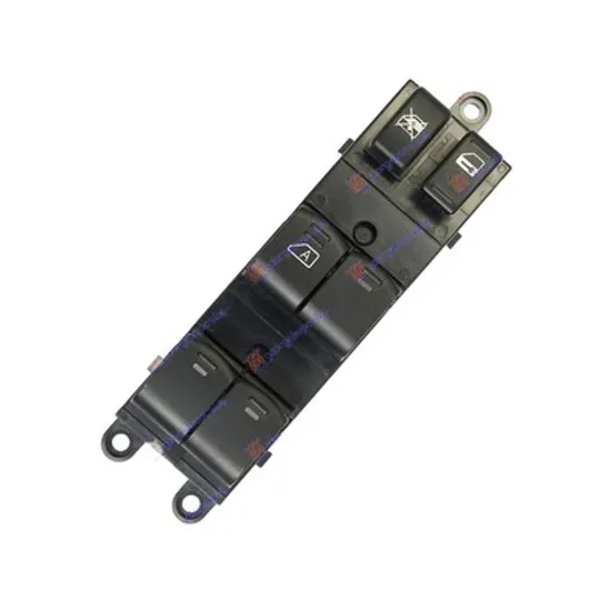 Buton Geamuri NISSAN QASHQAI 1 2007->2014 Panou buton comanda geamuri fata 4 contacte 19pin stanga Perioada 2007 2008 2009 2010 2011 2012 2013 2014