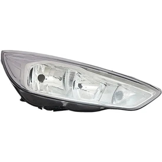 Far dreapta FORD FOCUS 3 2010->2019 perioada 2010 2011 2012 2013 2014 2015 2016 2017 2018 de la an de fabricatie 10/2014, cu motor reglaj, argintiu, semnal transparent, cu reglaj electric, cu daylight, cu bec H7/H1