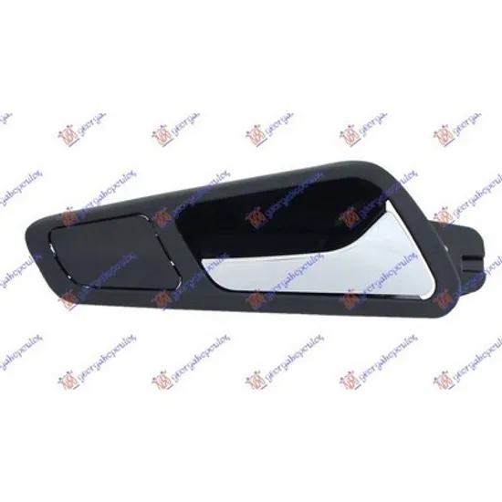 Maner Usa VW PASSAT B6 2005->2010 Maner usa fata interior cromat/negru dreapta Perioada 2005 2006 2007 2008 2009 2010