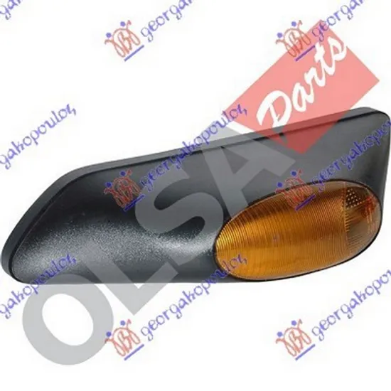 Semnalizator IVECO DAILY 3 1999->2007 Semnal aripa fata stanga, complet, galben,pt 3,5T Perioada 1999 2000 2001 2002 2003 2004 2005 2006