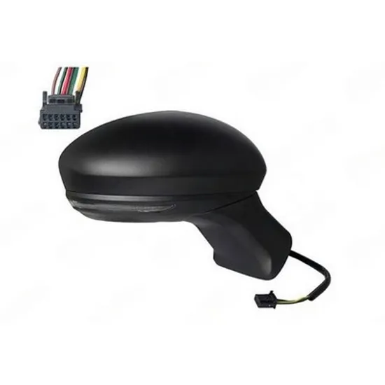 Oglinda MITSUBISHI ASX 2023-> Oglinda exterioara electrica cu incalzire negru (cu semnal si senzor) (9 PIN) DREAPTA Perioada 2023 2024 2025