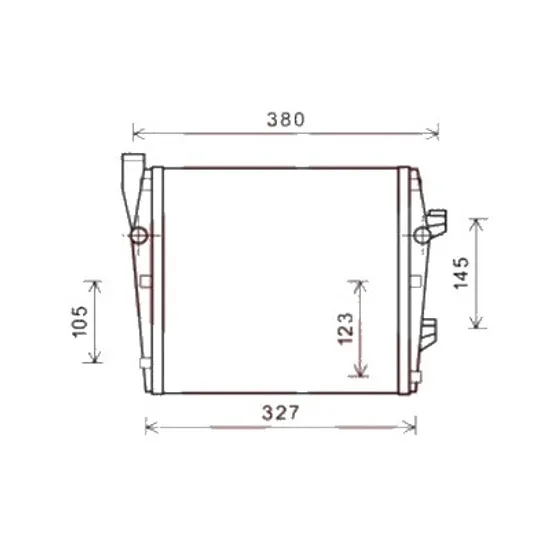 Radiator apa PORSCHE CAYENNE 92A 2010-> pentru 3.0 S E-Hybrid, perioada 2014 2015 2016 2017 2018 2019