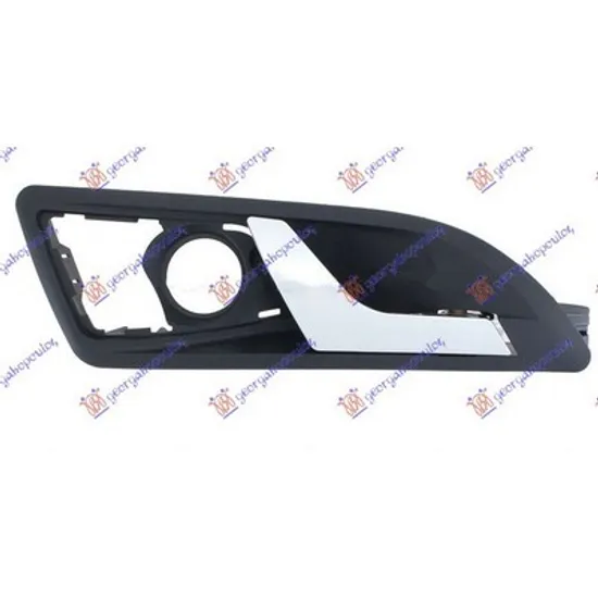 Maner Usa SKODA YETI 2009->2017 Maner usa spate interior cromat/negru dreapta Perioada 2009 2010 2011 2012 2013 2014 2015 2016 2017