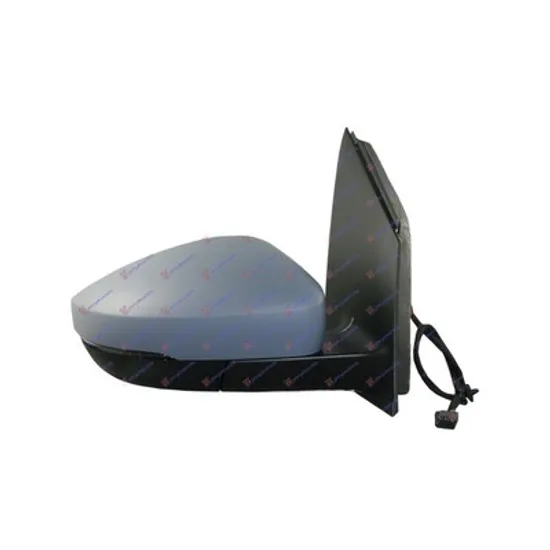 Oglinda VW POLO 6R1 2009->2020 Oglinda exterioara electrica cu semnal cu mufa ovala dreapta Perioada 2009 2010 2011 2012 2013 2014 2015 2016 2017
