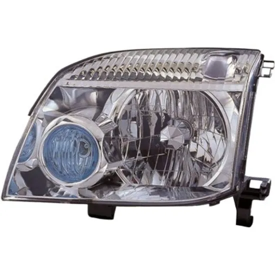 Far stanga NISSAN X-TRAIL T30 2001->2013 perioada 2001 2002 2003 2004 2005 2006 2007 2008 2009 2010 2011 2012 2013 cu motor reglaj, cu reglaj electric, cu bec H4