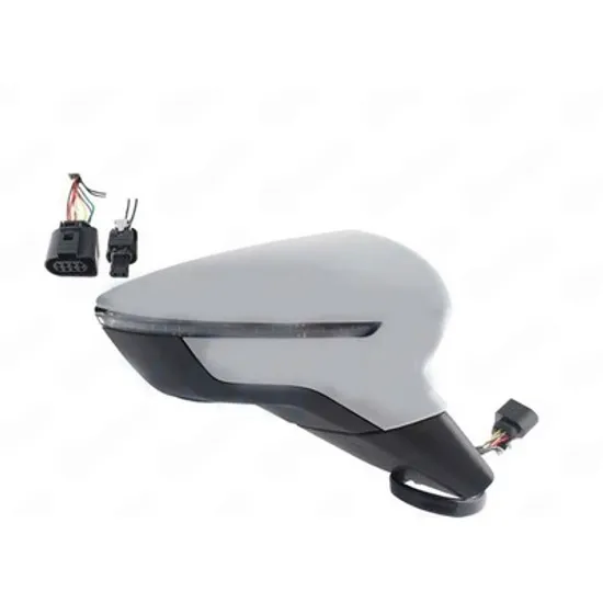 Oglinda SEAT ARONA 2022-> Oglinda exterioara electrica cu incalzire cu rabatare electrica pentru vopsit (cu semnal) (8+2 PIN) DREAPTA Perioada 2022 2023 2024 2025