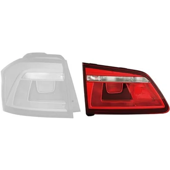 Lampa stop spate stanga VW GOLF 7 SPORTSVAN 2014-> perioada 2014 2015 2016 2017 2018 2019 pana la an de fabricatie 2017, gri fumuriu, interior