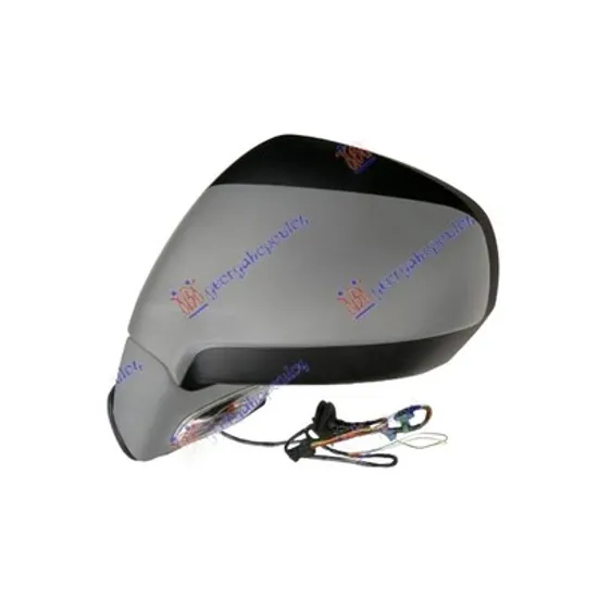 Oglinda CITROEN C4 Picasso 1 2006->2013 Oglinda exter stanga neagra electr/incalzire cu semnal inclus Perioada 2007 2008 2009 2010 2011 2012 2013 2014