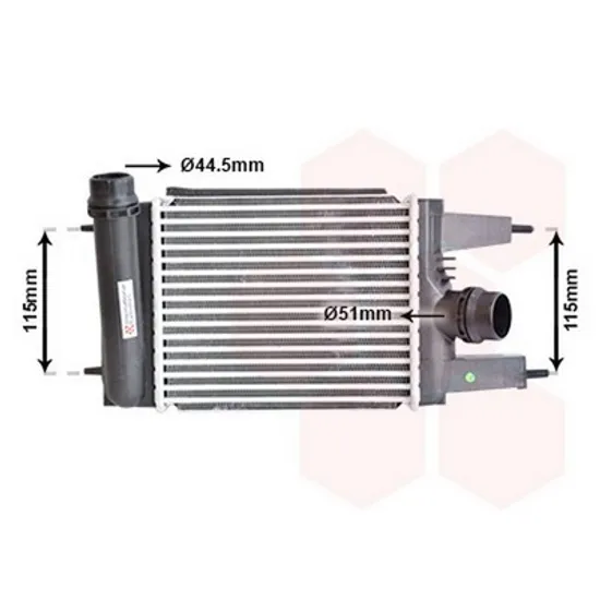 Intercooler NISSAN PULSAR 2015-> Radiator intercooler 1.2 DIG-TURBO benzina Perioada 2015 2016 2017 2018 2019 2020 2021
