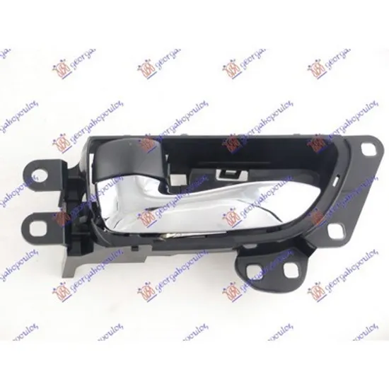 Maner Usa TOYOTA LAND CRUISER J2 2007->2017 Maner usa fata/spate interior cromat/negru stanga PRADO Perioada 2007 2008 2009 2010 2011 2012 2013 2014 2015 2016 2017 2018 2019 2020