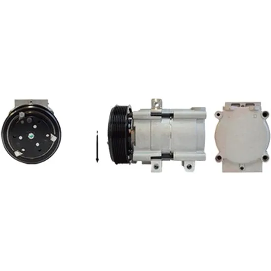 Compresor aer conditionat FORD TRANSIT 2000->2006 pentru 2.3 BiFuel, perioada 2001 2002 2003 2004 2005 2006