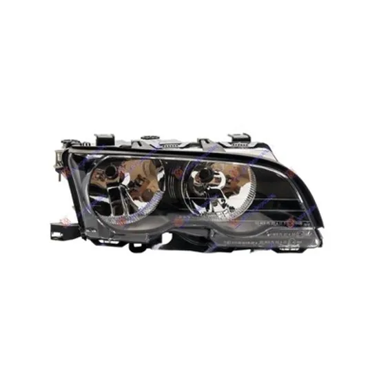 Faruri BMW 3 Cabriolet E46 2000->2007 Far dreapta cu reglaj, H7/H7, ptr Coupe/Cabrio, fumuriu, 09.01-03.03 Perioada 2001 2002 2003