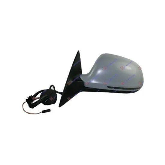 Oglinda AUDI A6 C6 2004->2011 Oglinda exterioara electrica cu incalzire pentru vopsit cu semnal 8 PIN stanga Perioada 2008 2009 2010 2011