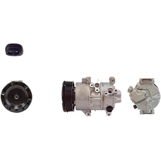 Compresor aer conditionat TOYOTA COROLLA Verso 2004->2009 1.8 95KW 129CP , pentru motor 1ZZ-FE perioada 2004 2005 2006 2007 2008 2009