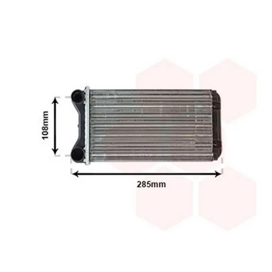 Radiator Incalzire AUDI A4 8E2, B6 2000->2005 Calorifer BEHR +/-AC 238x145 Perioada 2000 2001 2002 2003 2004
