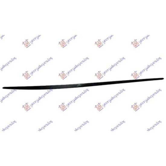 Ornament Prag MERCEDES A-CLASS W176 2012->2018 Bandou acoperire prag plastic negru (AMG-LINE) stanga Perioada 2012 2013 2014 2015 2016 2017 2018