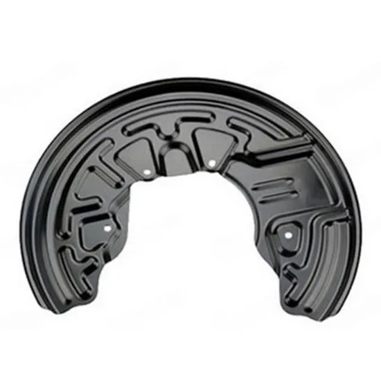 Protectie disc AUDI A4 8E2, B6 2000->2005 Protectie disc frana fata (diametru disc 345 mm) (ATE, TEVES) (aluminiu) STANGA Perioada 2000 2001 2002 2003 2004 2005
