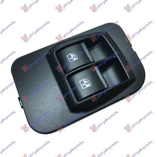 Buton Geamuri PEUGEOT BIPPER 2008-> Panou buton comanda geamuri fata dubla 8 pini cu rama stanga Perioada 2008 2009 2010 2011 2012 2013 2014