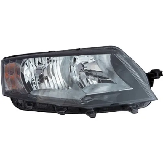Far dreapta SKODA OCTAVIA 3 2012->2019 perioada 2012 2013 2014 2015 2016 2017 pana la an de fabricatie 2017, cu motor reglaj, semnal transparent, cu reglaj electric, cu lumina de zi, cu bec H15, cu bec H7